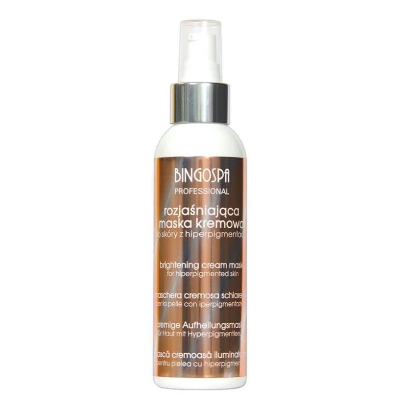 Bingo spa maschera crema illuminante per pelli iperpigmentate 135 g