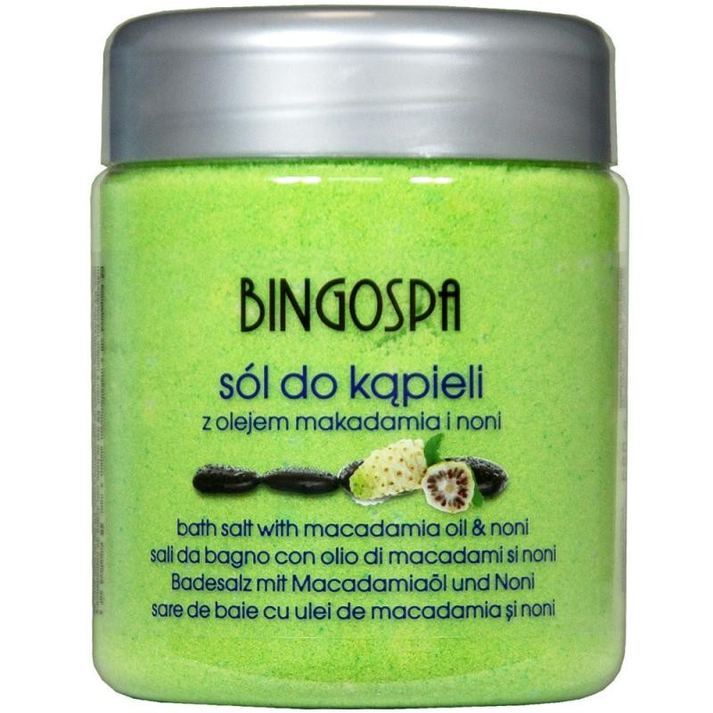 Bingo spa sale da bagno all'olio di macadamia e noni 580 g