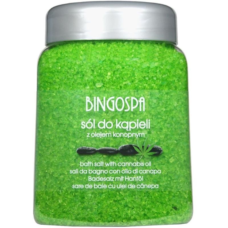 Bingo spa sale da bagno all'olio di canapa 850 g