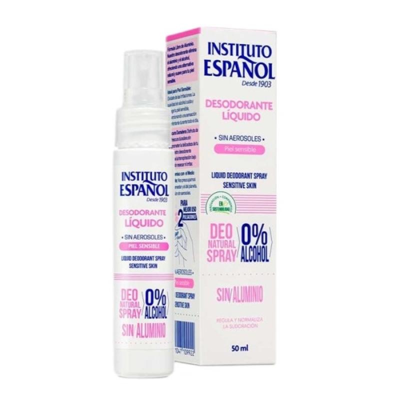 Instituto espanol deodorante spray per donna sensitive 50 ml