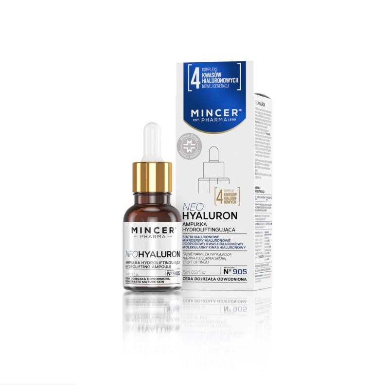 Mincer pharma fiala idrolifting neohyaluron per il viso 905 15 ml