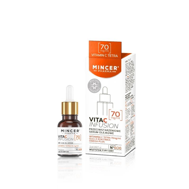 Mincer pharma siero anti-età all'olio vita c infusion n. 606 15 ml