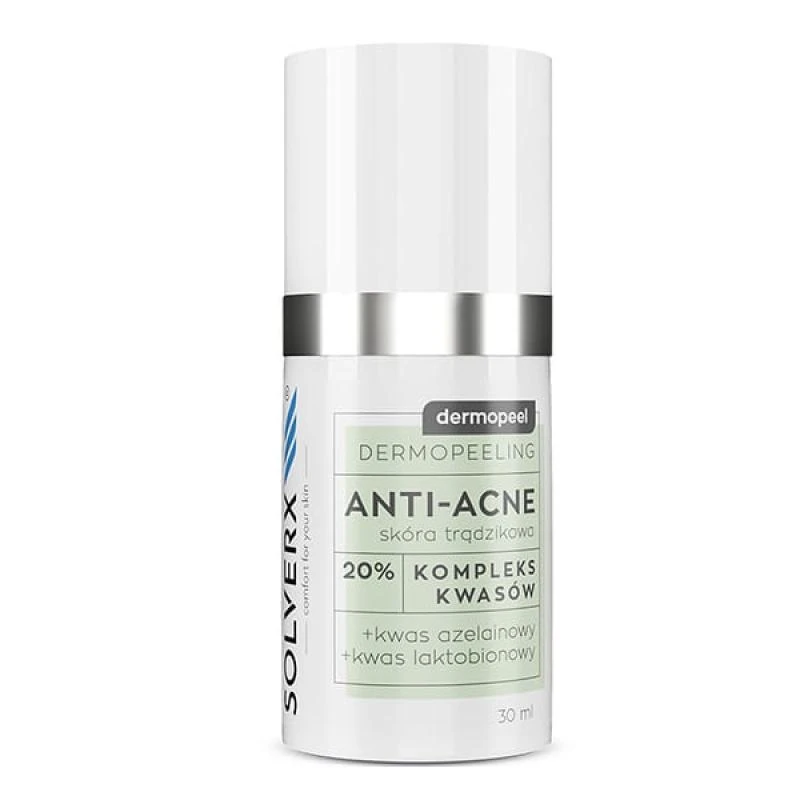 Solverx dermopeel peeling con acido azelaico 20% 30 ml