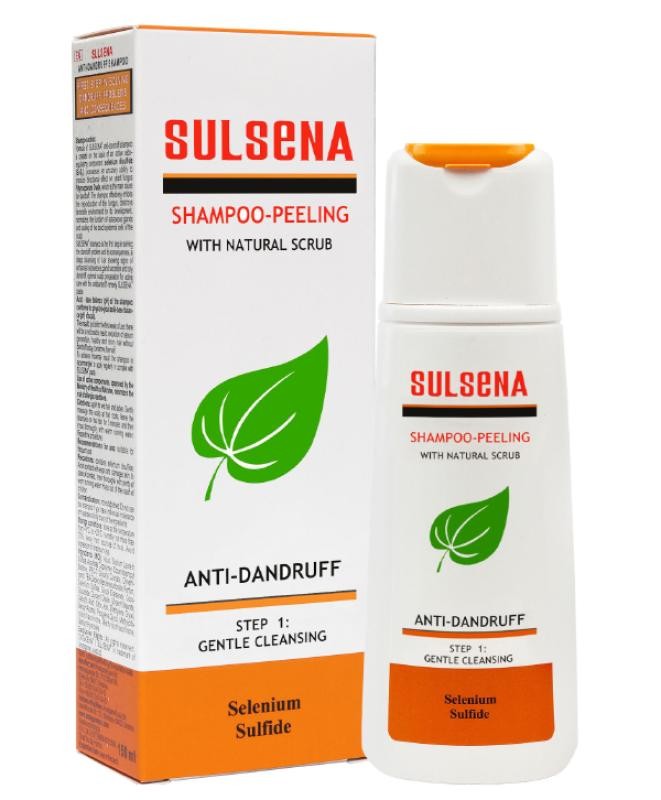 Sulsena shampoo-peeling antiforfora con peeling naturale 150 ml