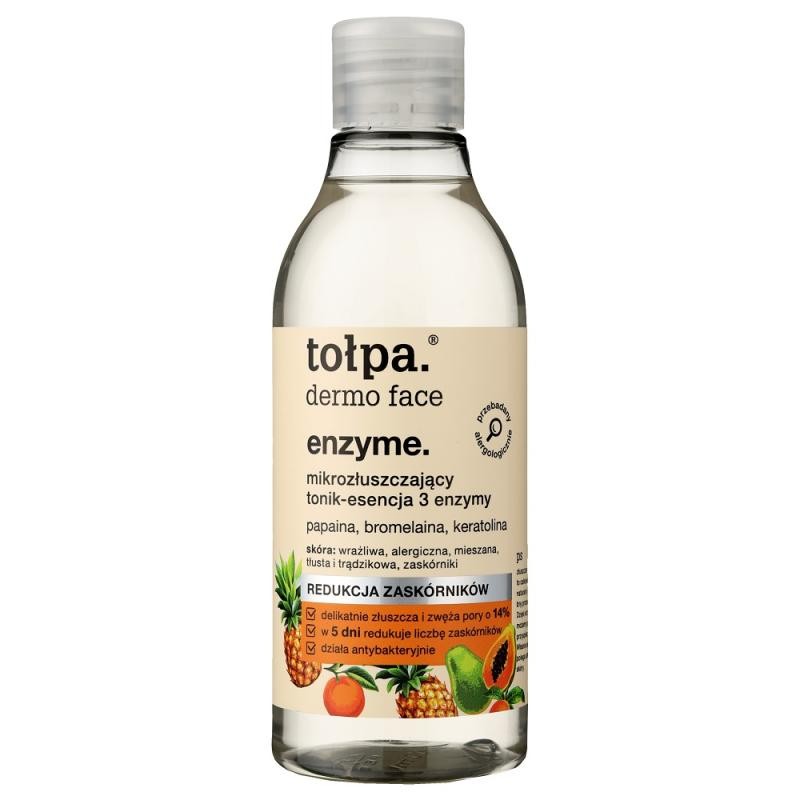 Tołpa dermo face enzyme essenza tonica microesfoliante 3 enzimi 200ml