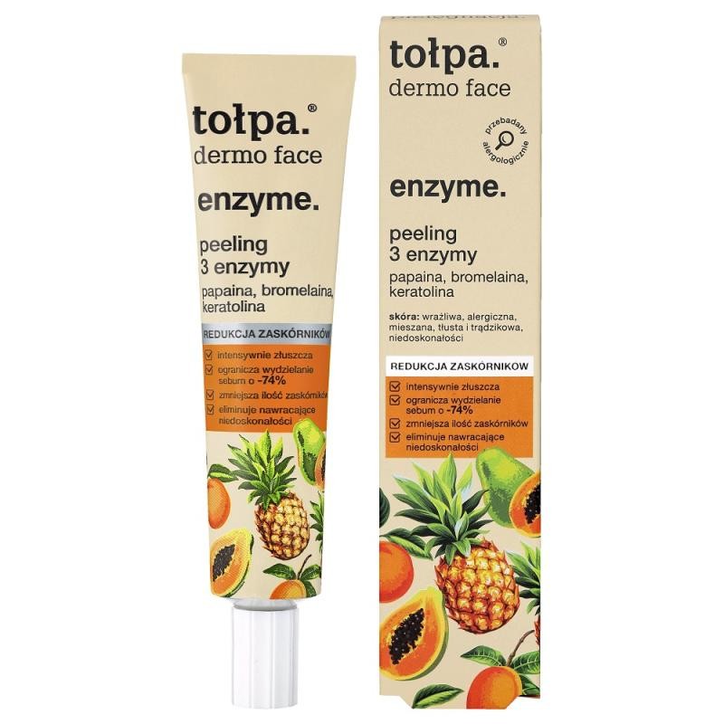 Tołpa dermo face enzyme peeling viso 3 enzimi 40ml