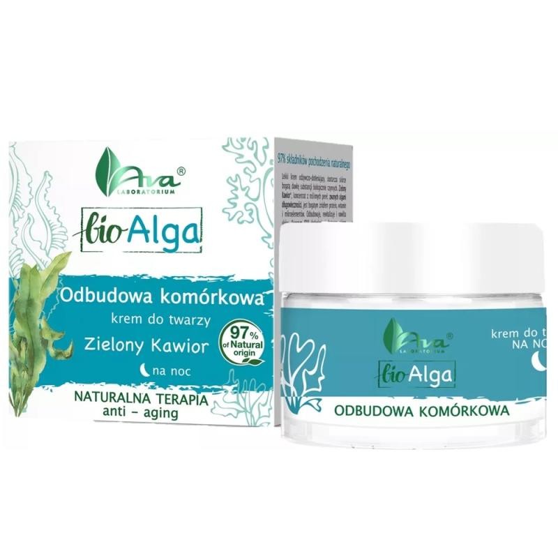 Ava laboratorium crema viso notte bio alga 2 rigenerazione cellulare 50ml