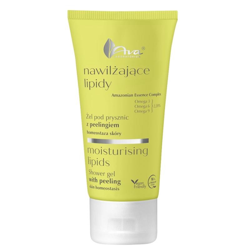 Ava laboratorium docciaschiuma lipidi idratanti con peeling 150ml
