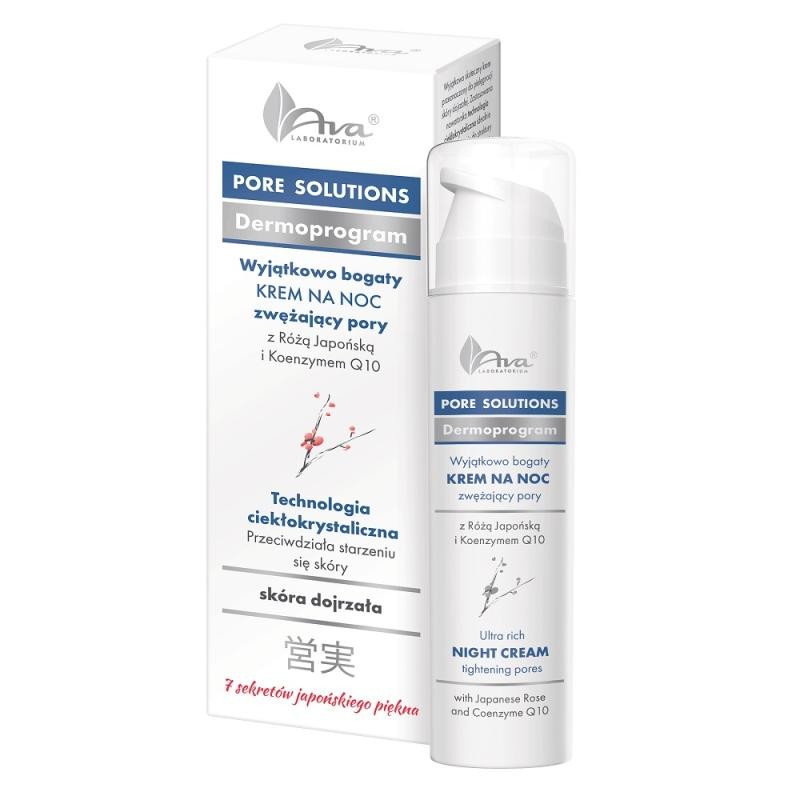 Ava laboratorium pore solutions crema notte restringente pori 50 ml