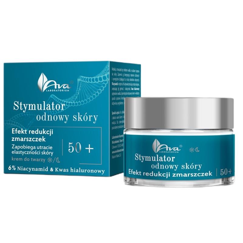Ava laboratorium crema viso antirughe effetto stimolatore del rinnovamento cutaneo per giorno e notte 50ml