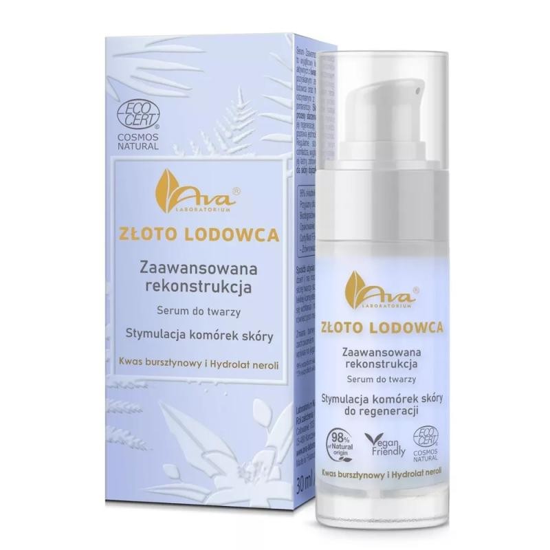 Ava laboratorium siero viso glacier gold 30 ml