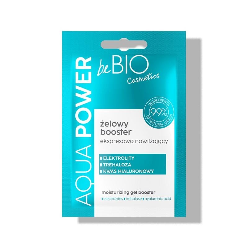 Be bio maschera idratante gel booster aqua power di ewa chodakowska con acido ialuronico 10 ml