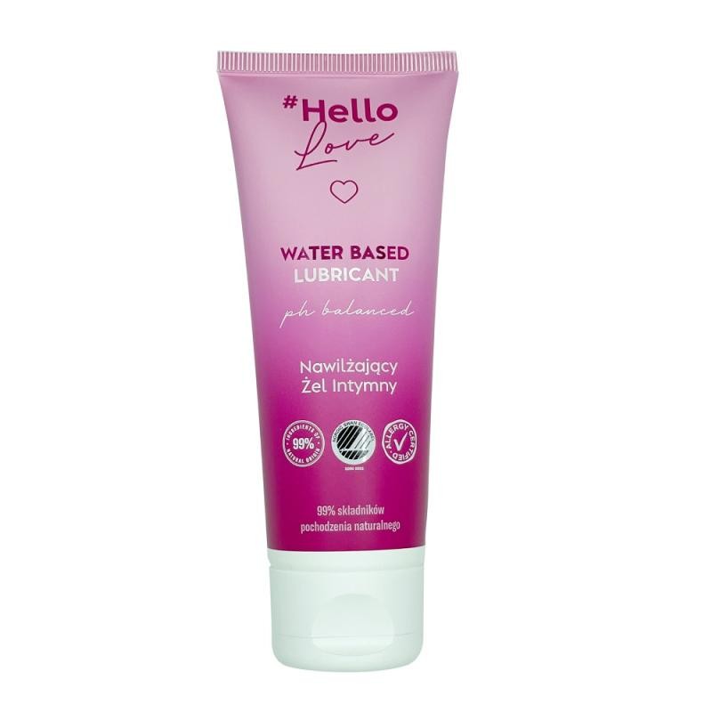 Hello love gel intimo lubrificante a base d'acqua 75 ml