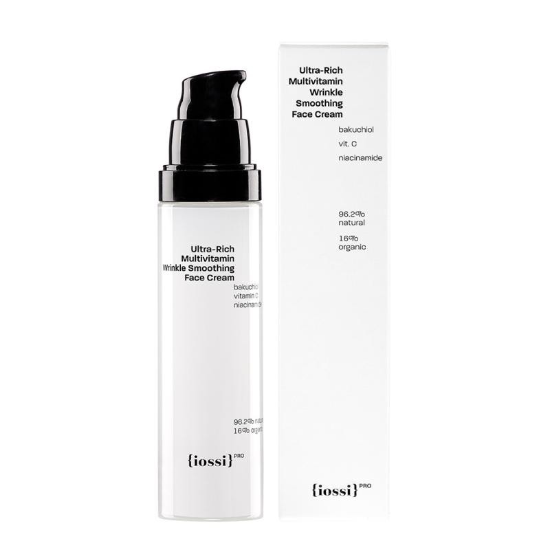 Iossi siero viso levigante antirughe multivitaminico ultra-ricco, crema viso levigante con retinolo 50 ml