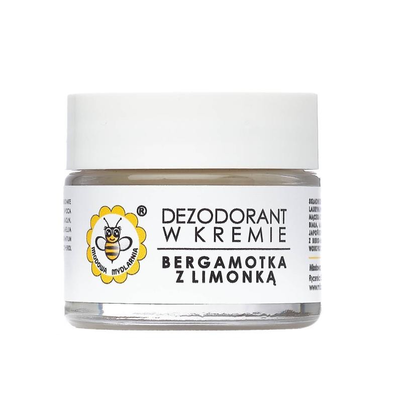 Miodowa mydlarnia deodorante alla crema di bergamotto e lime 55 g