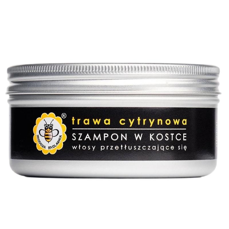 Miodowa mydlarnia shampoo solido lemongrass 70g