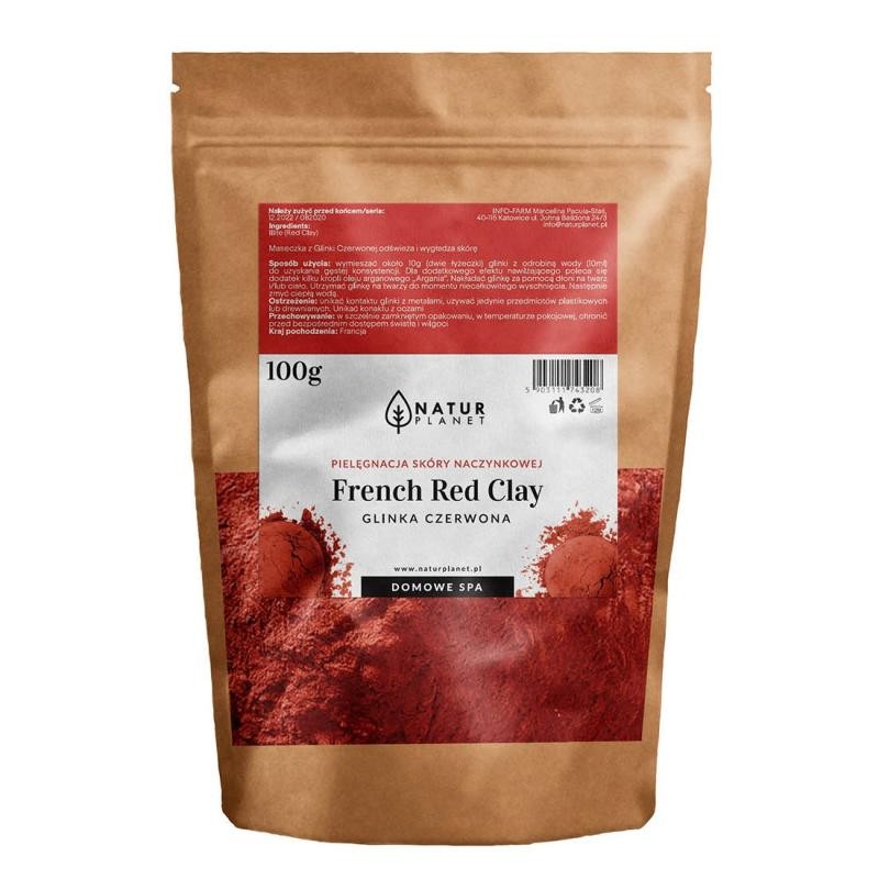 Natur planet argilla rossa 100g