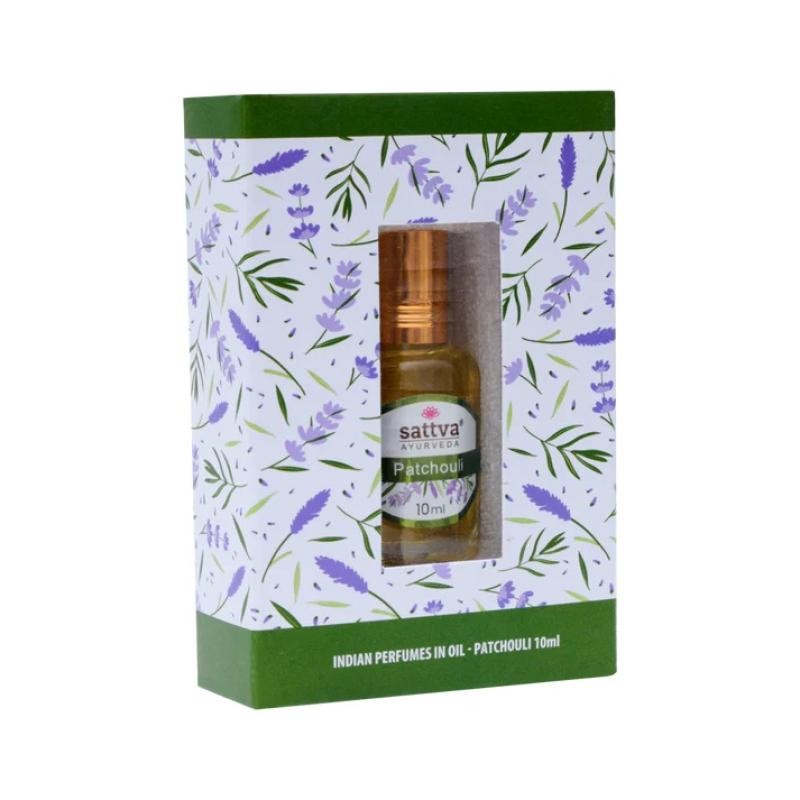 Sattva profumo indiano all'olio di patchouli 10 ml