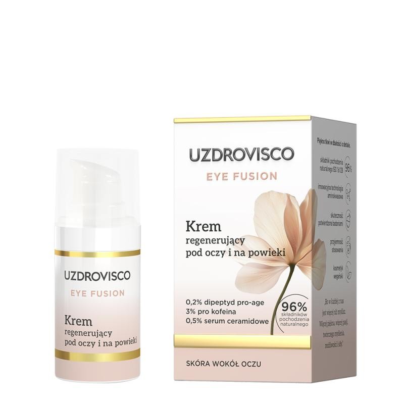 Uzdrovisco crema rigenerante per occhi e palpebre eye fusion 15 ml