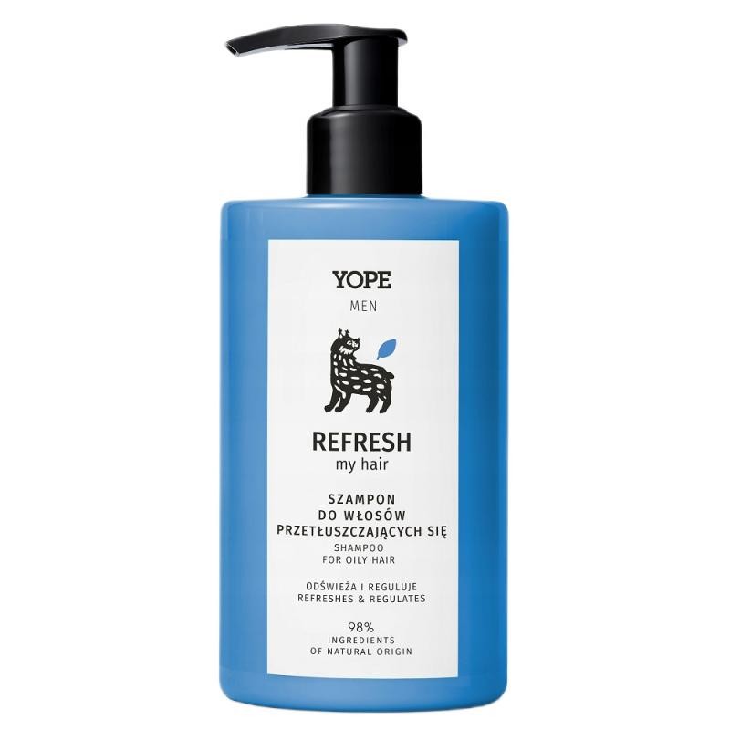 Yope shampoo rinfresca i miei capelli da uomo 300 ml