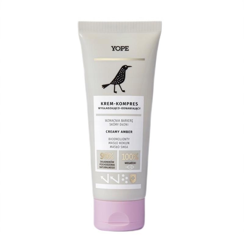 Yope crema mani levigante e rinnovatrice - impacco ambrato cremoso 50 ml