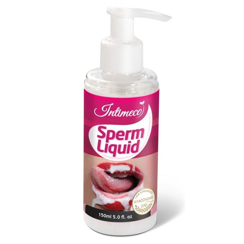 Intimeco sperm liquid gel erotico simile allo sperma vero con pompa 150 ml