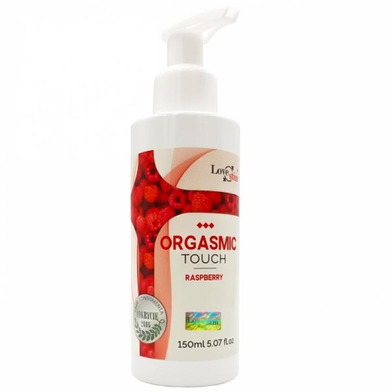 Love stim olio intimo aromatico al lampone orgasmic touch 150 ml