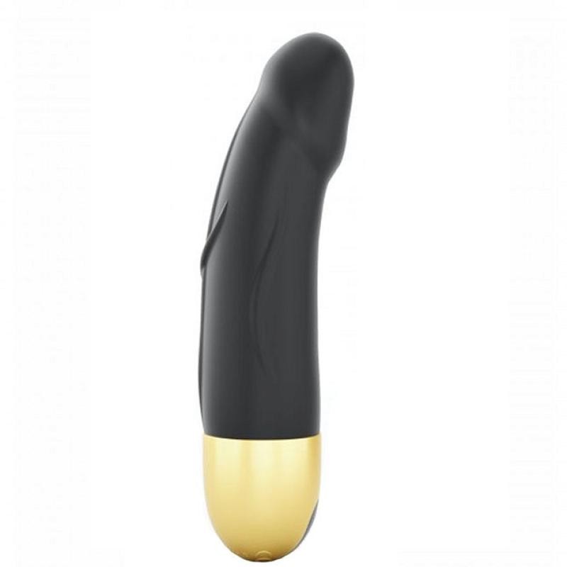 Marc dorcel vibratore realistico ricaricabile real vibration s 2.0 nero e oro