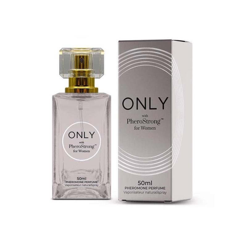 Pherostrong solo profumo ai feromoni per donna, profumo con feromoni per donna spray 50 ml