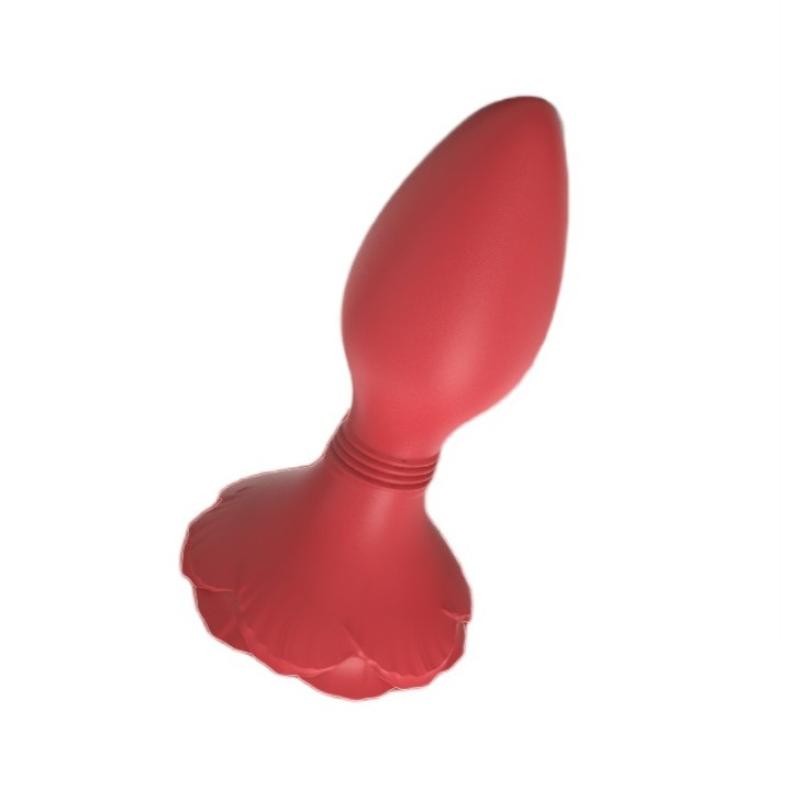 S-hande vibratore morning glory rosso