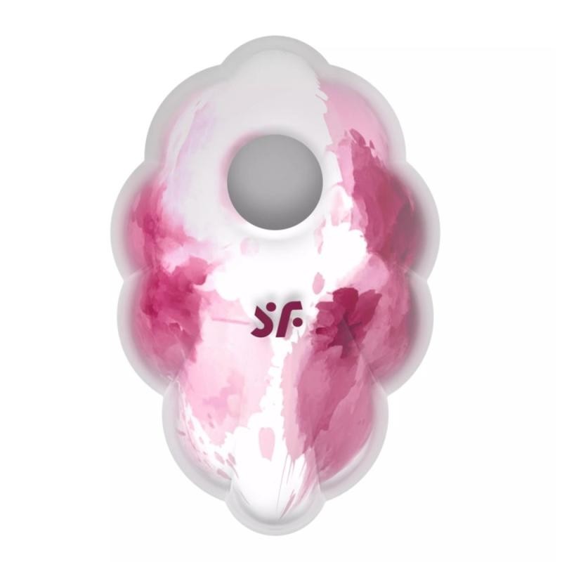 Satisfyer stimolatore clitorideo cloud dancer air rosso