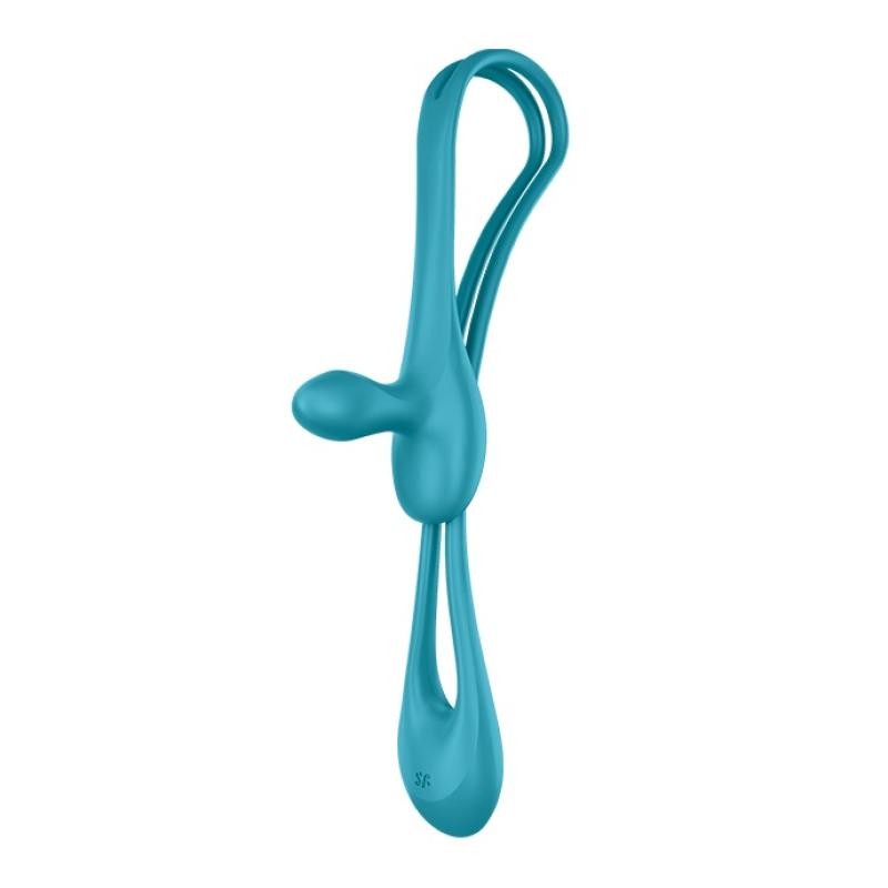 Satisfyer plug & play 1 plug anale vibrante multifunzionale bluegreen