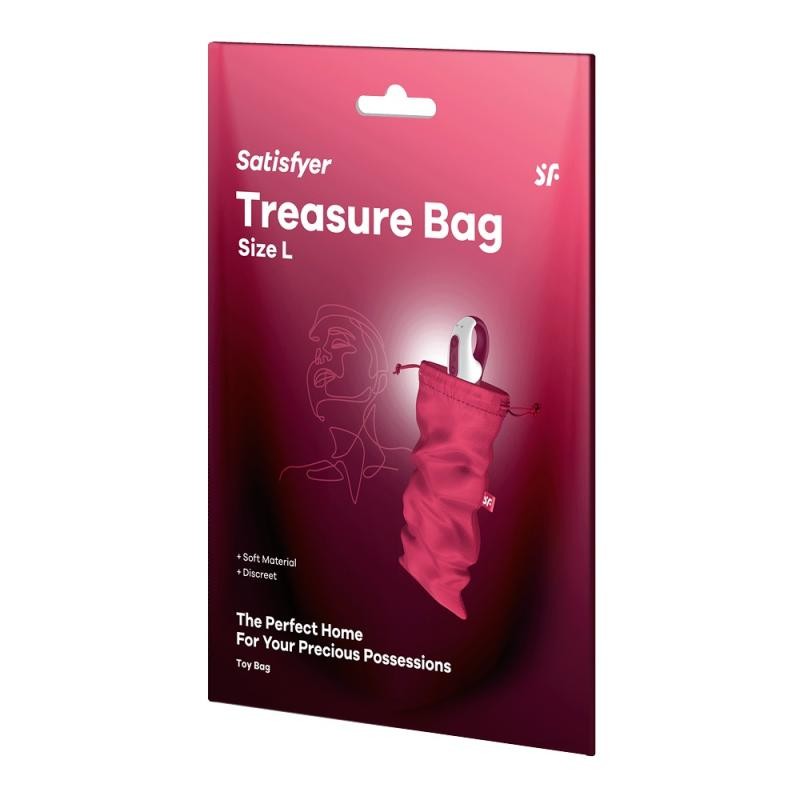 Satisfyer borsa portaoggetti treasure bag l rosa
