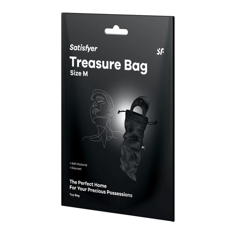 Satisfyer borsa portaoggetti treasure bag m nero