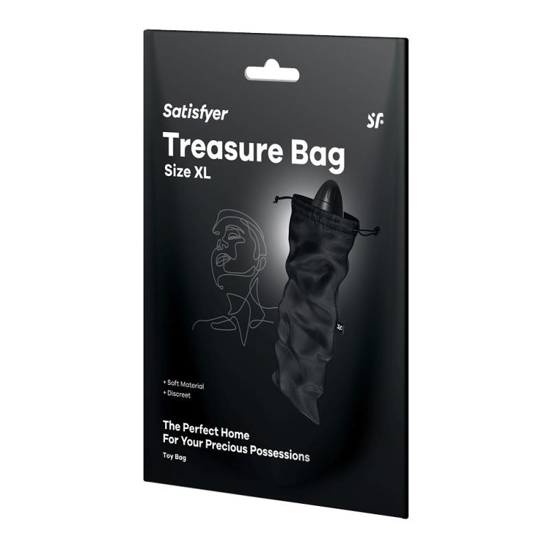 Satisfyer borsa portaoggetti treasure bag xl nera