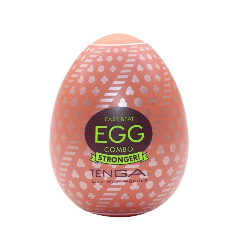 Tenga masturbatore a forma di uovo egg combo stronger