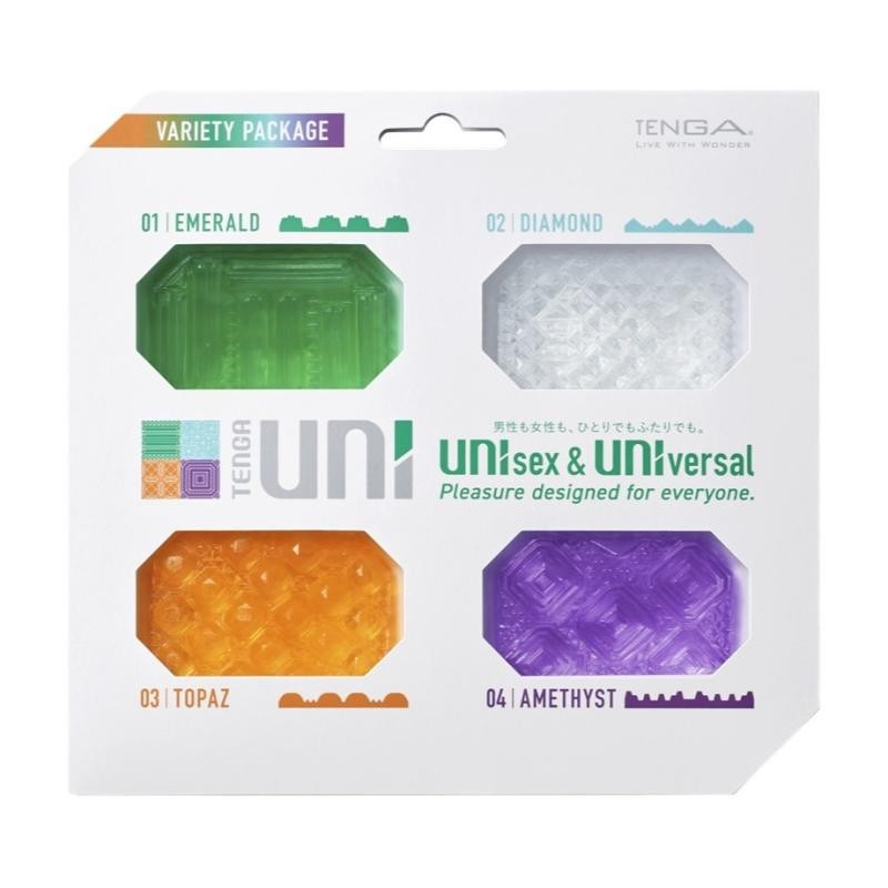 Tenga set uni copri-masturbatore universale 4 pezzi.