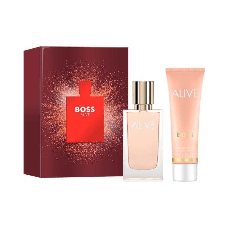 Set hugo boss spray alive eau de parfum 30ml + lozione corpo 50ml
