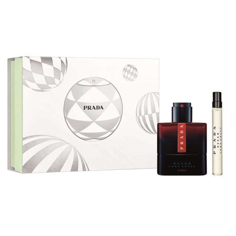 Set prada luna rossa ocean profumo spray 50ml + profumo spray 10ml