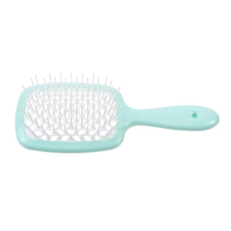Janeke spazzola per parrucchieri superbrush per pettinare i capelli, colore: menta 93sp226tse