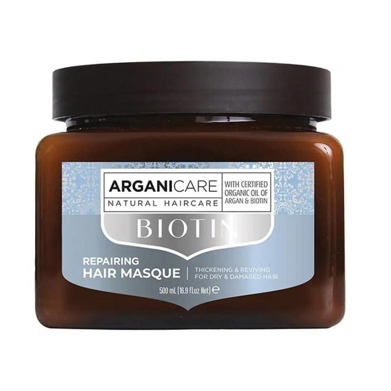 Arganicare biotin masque maschera rigenerante per capelli 500 ml