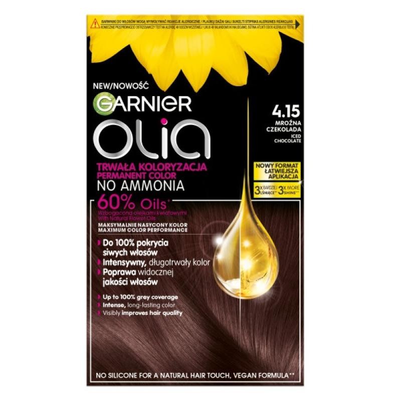 Garnier tinta per capelli olia 4.15 cioccolato ghiacciato