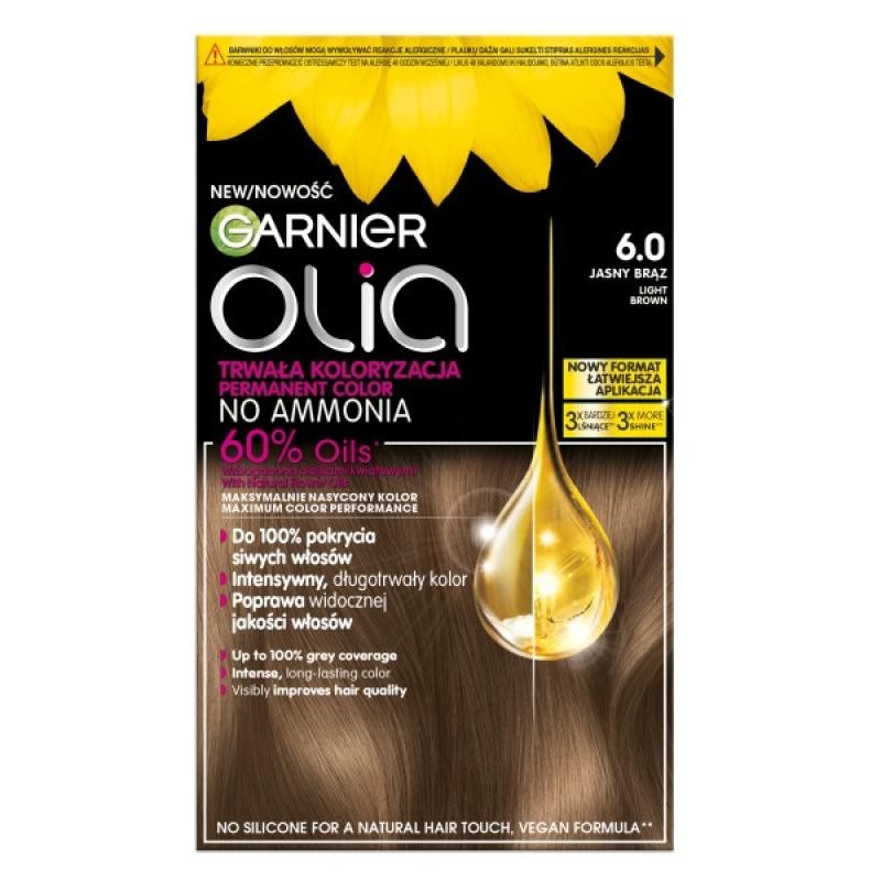 Garnier tinta per capelli olia 6.0 castano chiaro