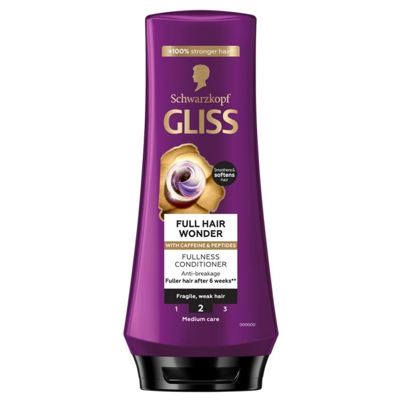 Gliss balsamo per capelli full hair wonder 200 ml
