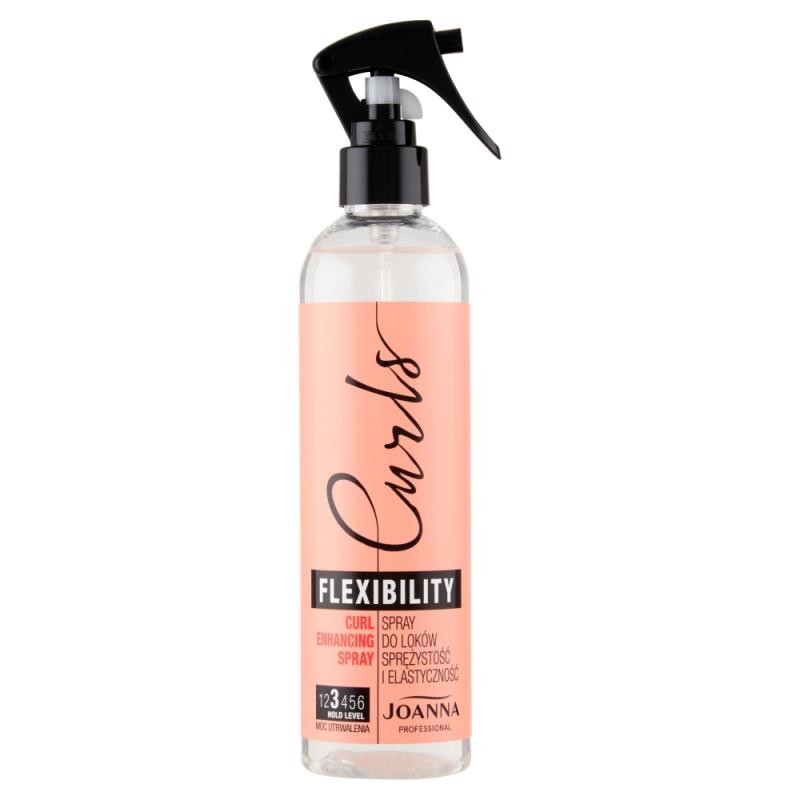 Joanna professional spray curls flexibility per elasticità e flessibilità dei ricci 300 ml