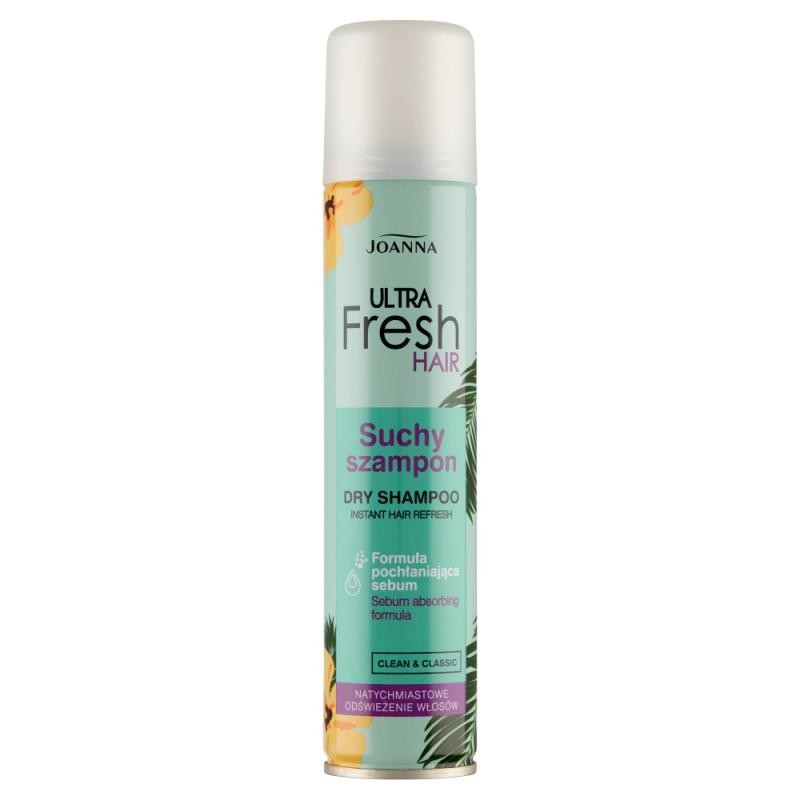 Joanna shampoo secco ultra fresh hair shampoo secco per capelli effetto rinfrescante immediato 200ml