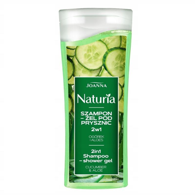 Joanna shampoo e docciaschiuma 2 in 1 naturia cetriolo aloe 100 ml