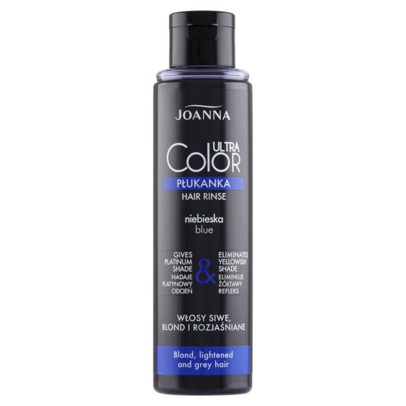 Joanna risciacquo blu ultra color system per capelli grigi, biondi e decolorati 150 ml