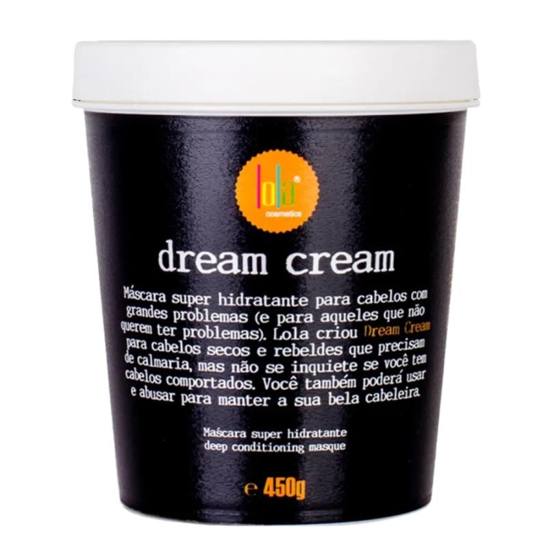 Lola cosmetics maschera idratante per capelli dream cream 450 g