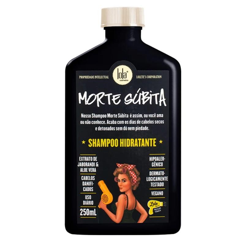 Lola cosmetics shampoo idratante morte subita per capelli 250 ml
